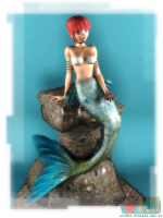 The Sitting Mermaid